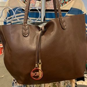 BCBG Dark Brown Tote for Womens